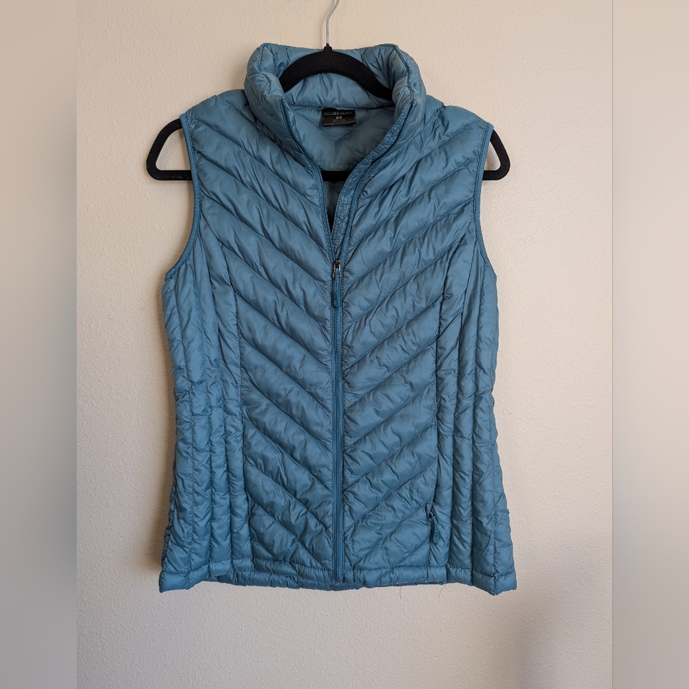 32 Degrees Aqua Quilted Vest Size S